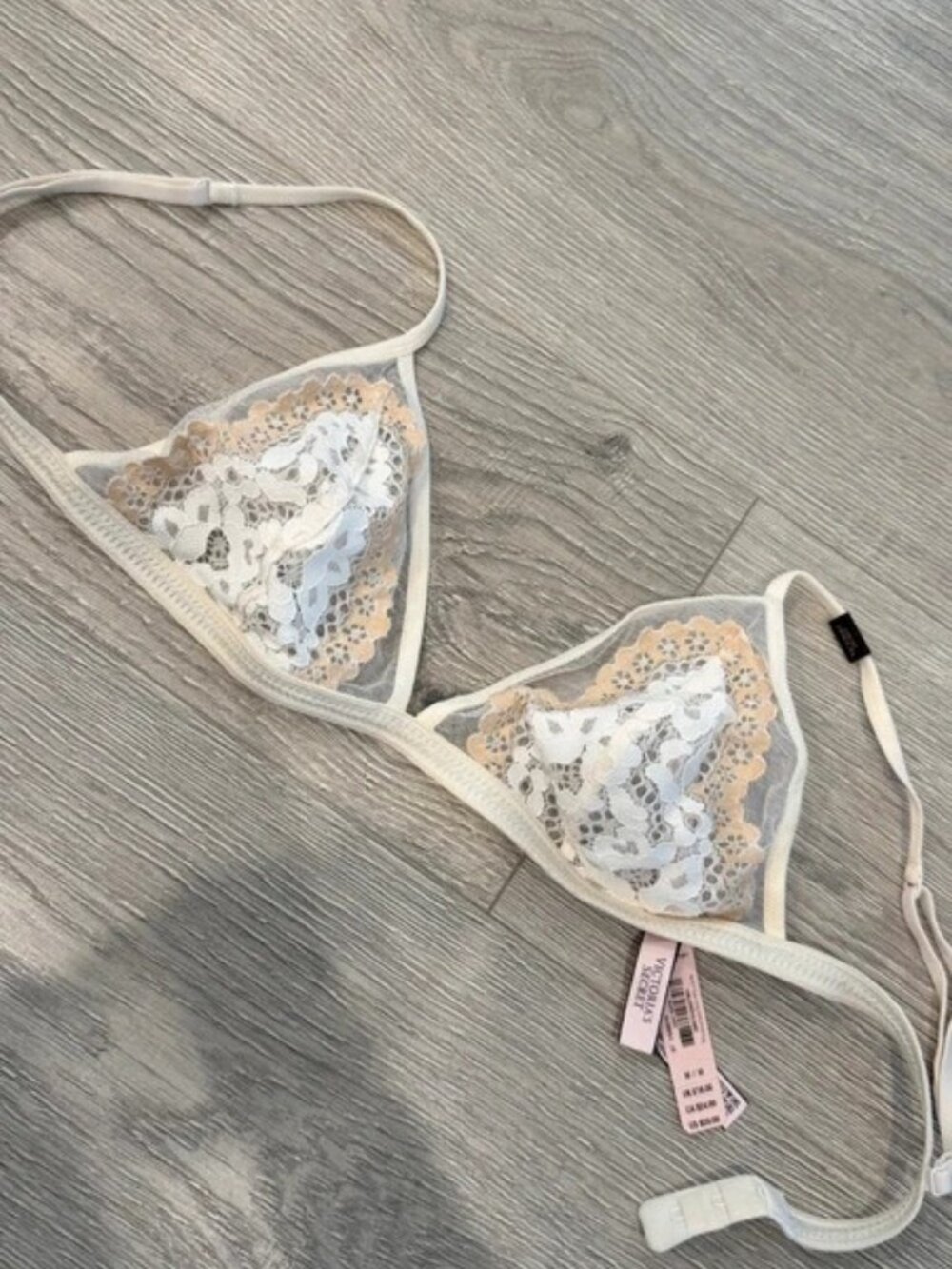 Victoria's Secret Lace Bralette Bundle of 3 Size S/M New with Tags